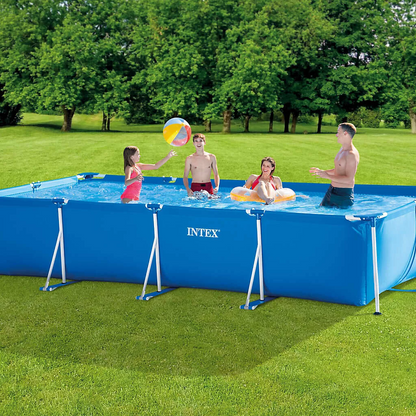 Rectangular Paddling Bathing Pool 450 x 220 x 84 cm With Filter & Pump - 1085