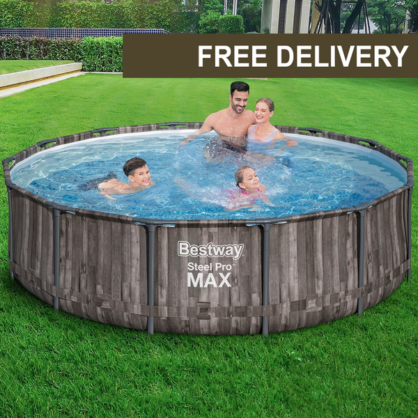 Yard Pro Max 100cm Deep Paddling, Bathing & Swimming Pool - Pump Included