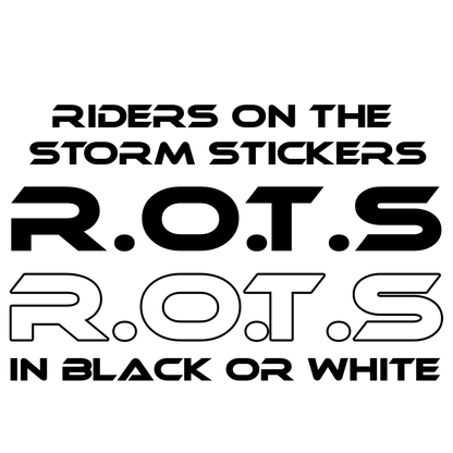 R.O.T.S - MTB Helmet & Bike Sticker - FREE BETA TESTING PROMOTION - 1086