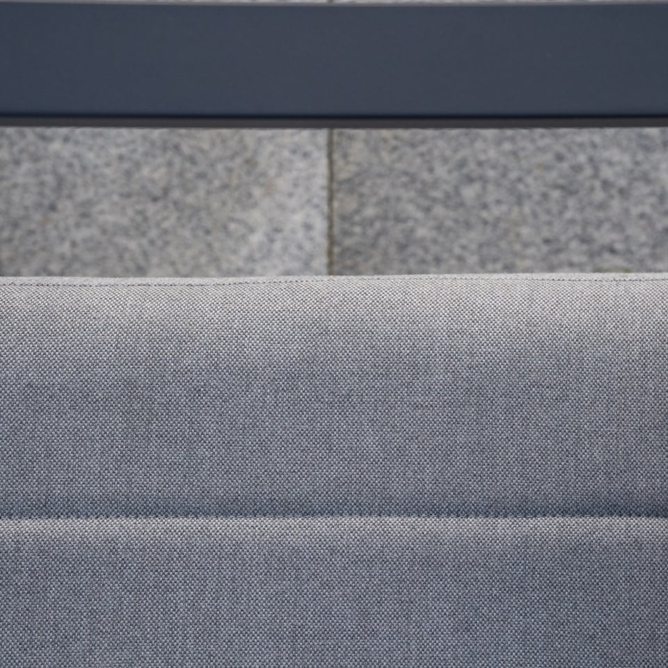 Ridge View All Weather Fabric Aluminium High 6 Seat Dining Seat - 1078