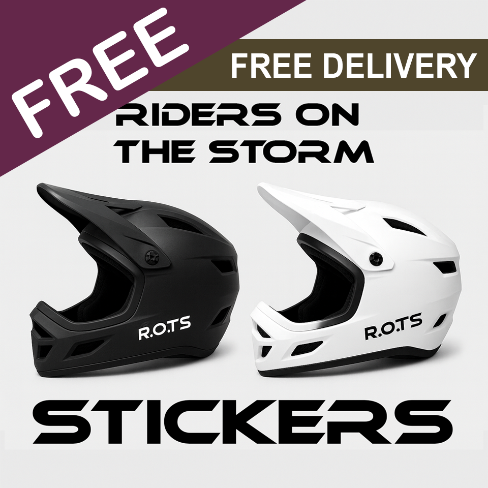 R.O.T.S - MTB Helmet & Bike Sticker - FREE BETA TESTING PROMOTION - 1086