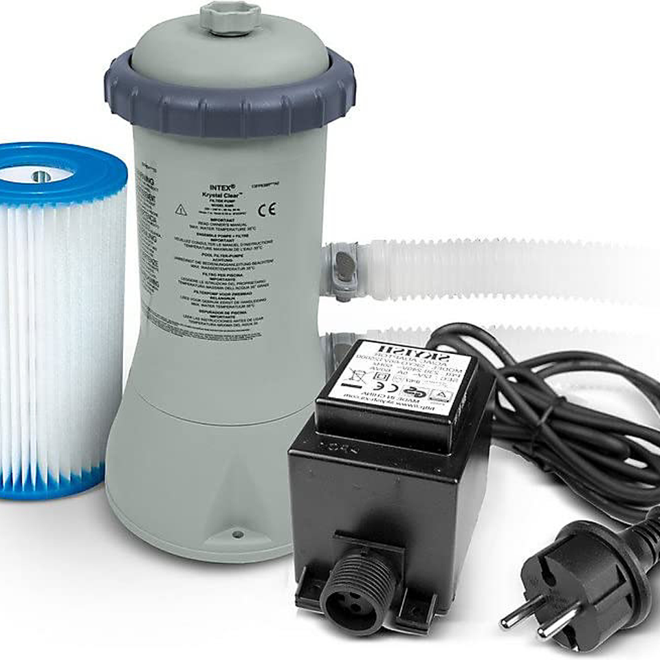 Rectangular Paddling Bathing Pool 450 x 220 x 84 cm With Filter & Pump - 1085