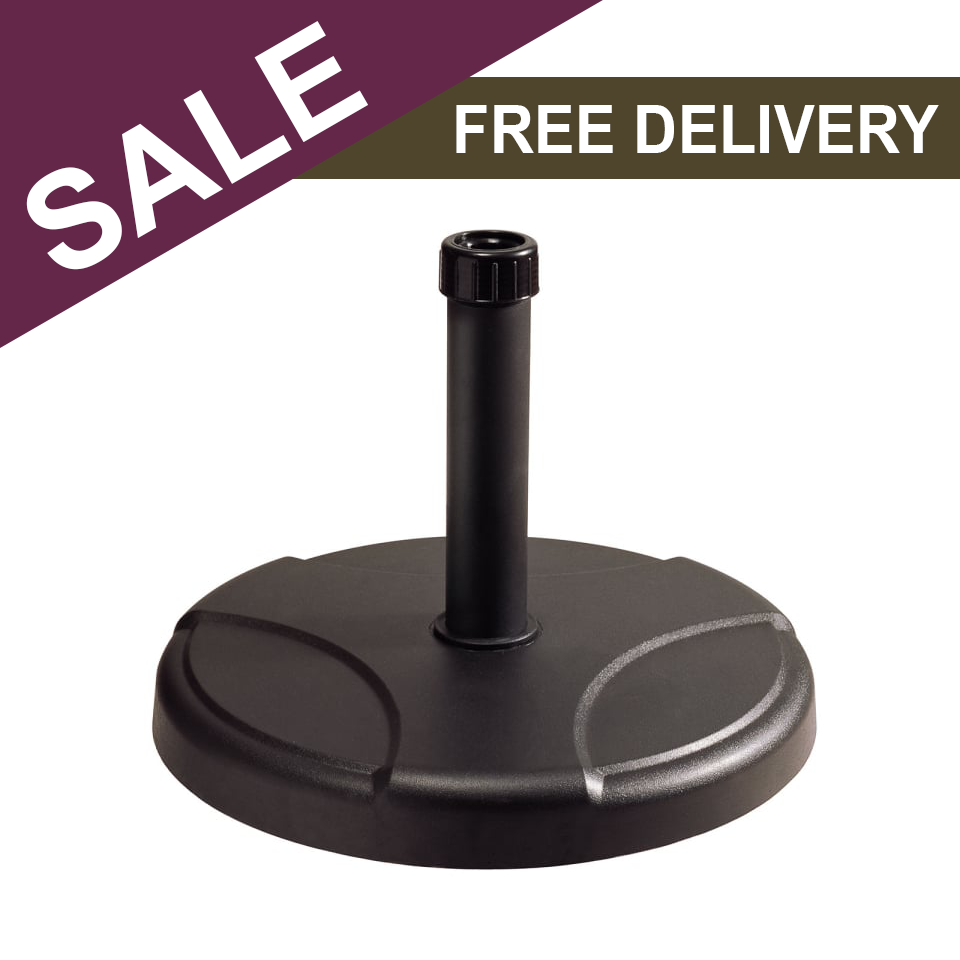 48mm Parasol Stand - 25kg Concrete Base - 1071