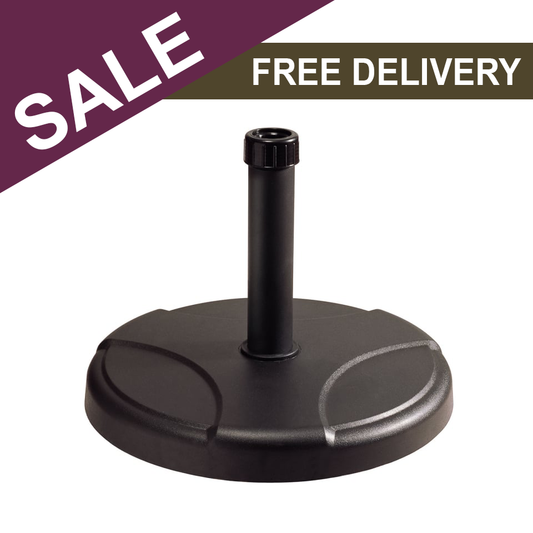 48mm Parasol Stand - 25kg Concrete Base - 1071