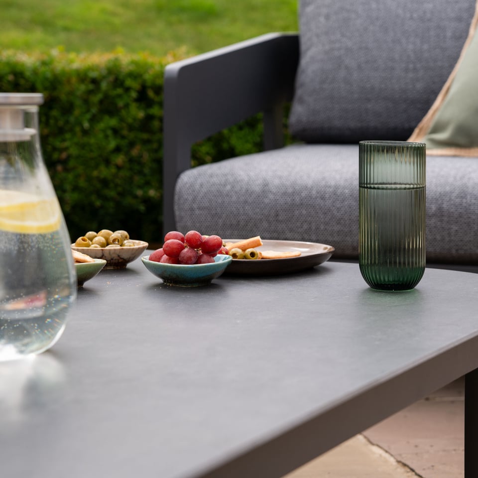 Coastline 3 Seater Aluminium Sofa Lounging Set - 1073