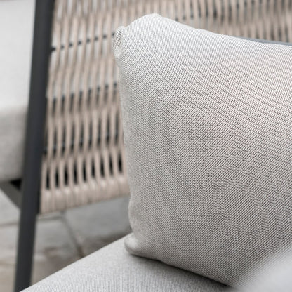 Fern Lake 2 Seater Sofa Aluminium Lounge Set - 1082