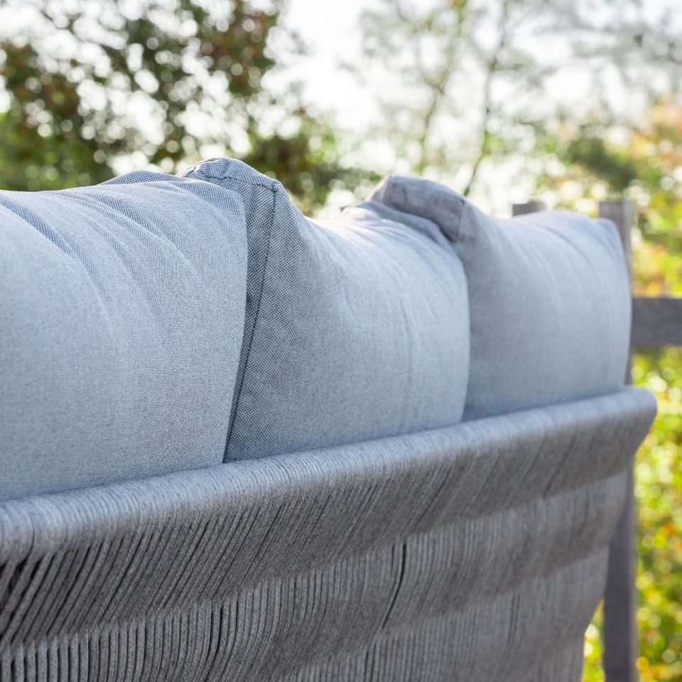 Fern Lake 3-Seater Sofa Aluminium Lounge Set - 1079