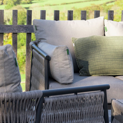 Fern Lake 3-Seater Sofa Aluminium Lounge Set - 1079