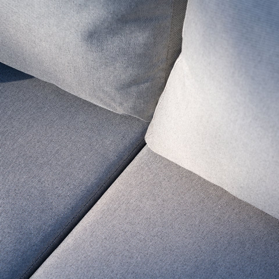 Fern Lake 3-Seater Sofa Aluminium Lounge Set - 1079