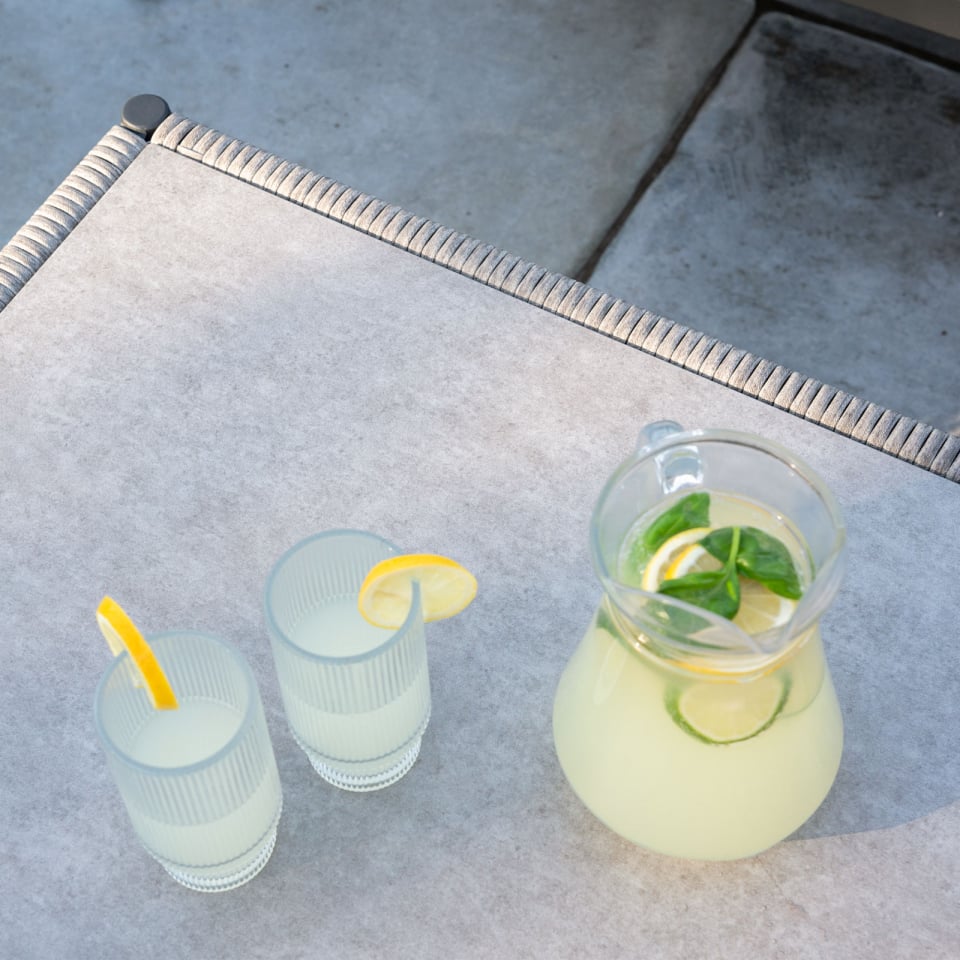 Fern Lake 3-Seater Sofa Aluminium Lounge Set - 1079